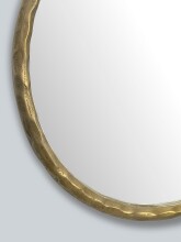 Spiegel >WL7.103< in Gold, Metall / Spiegel - 60x4x60cm (HxTxD)