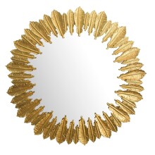 Spiegel >WL7.121< in Gold, Spiegel / Metall -...