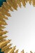 Spiegel >WL7.121< in Gold, Spiegel / Metall - 68x68x3cm (BxHxT)