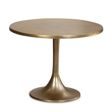 Beistelltisch >WL7.132< in Gold, Aluminium - 47x60cm (HxD)