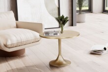 Beistelltisch >WL7.132< in Gold, Aluminium - 47x60cm (HxD)
