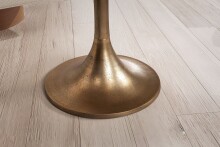 Beistelltisch >WL7.132< in Gold, Aluminium - 47x60cm (HxD)