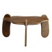 Couchtisch >WL7.158< in Mango, Massivholz - 78x40x78cm (BxHxT)