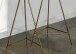 Blumentopf >WL7.171< (2-teilig) in Gold, Metall - 89x32cm (HxD)