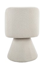Esszimmerstuhl >BARI II S< (2er-Set) in Beige, 360° drehbar - 54x85x63cm (BxHxT)