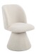 Esszimmerstuhl >BARI II S< (2er-Set) in Beige, 360° drehbar - 54x85x63cm (BxHxT)