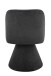 Esszimmerstuhl >BARI II S< (2er-Set) in Anthrazit, 360° drehbar - 54x85x63cm (BxHxT)