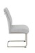 Freischwinger >INES S< (4er-Set) in Grau, Webstoff - 50x99x66cm (BxHxT)
