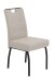 4-Fußstuhl >LINZ S< (2er-Set) in Beige, Webstoff - 49x97x64cm (BxHxT)