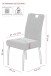 4-Fußstuhl >LINZ S< (2er-Set) in Anthrazit, Webstoff - 49x97x64cm (BxHxT)