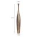 Dekovase >BOTTLE< in Gold, Aluminium - 75x13cm (HxD)