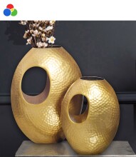 Dekovase >WL7.188< (2-teilig) in Gold oder silber,...