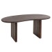 Schreibtisch >WL7.230< in Akazie Braun, Massivholz - 180x90x75cm (LxBxH)