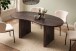 Esstisch >WL7.237< in Akazie, Massivholz & Metall - 180x90x75cm (LxBxH)