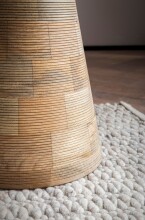 Beistelltisch >WL7.307< in Mango, Massivholz - 45x37cm (HxD)