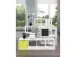 Raumteilerregal >Mareen< in Weiß - 38x141x33cm (BxHxT)