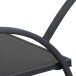 Servierwagen >WL7.337< in Schwarz, Metall / Glas - 45x83x46cm (BxHxT)