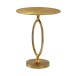 Beistelltisch >WL7.349< in Gold, Aluminium - 57x44cm (HxD)