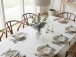 Esstisch >WL7.363< in Marmor-Optik & Walnuss-Dekor - 200x75x90 (BxHxT)