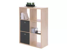 Regal >Mareen< in Sonoma-Eiche - 73x107x33cm (BxHxT)