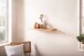 Wandboard >WL7.395< in Akazie, Massivholz - 40x3x20cm (BxHxT)
