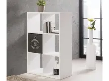 Regal >Mareen< in Weiß - 73x107x33cm (BxHxT)
