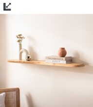 Wandboard >WL7.404< in Akazie, Massivholz -...