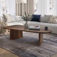 Couchtisch >WL7.412< in Sheesham, Massivholz -...