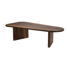 Couchtisch >WL7.412< in Sheesham, Massivholz -...