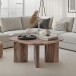 Couchtisch >WL7.413< in Sheesham, Massivholz - 60x45x60cm (BxHxT)