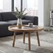 Couchtisch >WL7.438< in Akazie, Massivholz - 40x60cm (HxD)