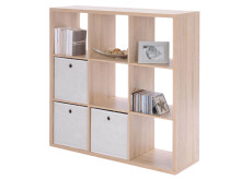 Regal >Mareen< in Sonoma-Eiche - 107x107x33cm (BxHxT)