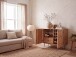 Barschrank >WL7.441< in Akazie, Massivholz - 90x78x45cm (BxHxT)