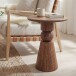 Beistelltisch >WL7.446< in Mango, Massivholz - 45x35cm (HxD)