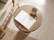 Beistelltisch >WL7.446< in Mango, Massivholz - 45x35cm (HxD)