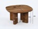 Couchtisch >WL7.448< in Mango, Massivholz - 60x32x60cm (BxHxT)