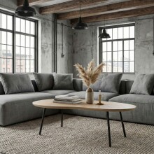 Couchtisch >WL7.450< in Mango Weiß,...