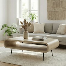 Couchtisch >WL7.451< in Mango Weiß,...