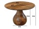 Couchtisch >WL7.454< in Mango, Massivholz - 40x60cm (HxD)