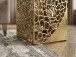 Satztisch >WL7.479< (2-teilig) in Gold, Aluminium - 30x30x45cm (LxBxH)