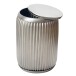 Beistelltisch >WL7.480< in Silber, Metall - 50x35cm (HxD)