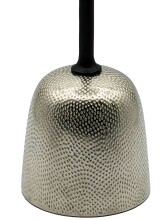 Beistelltisch >WL7.494< in Silber, Aluminium - 60x29cm (HxD)