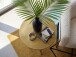 Beistelltisch >WL7.506< in Gold, Aluminium - 55x35cm (HxD)