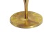 Beistelltisch >WL7.518< in Gold, Aluminium - 57x30x57cm (LxBxH)