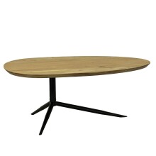 Couchtisch >WL7.530< in Akazie / Schwarz,...