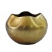 Dekovase >WL7.551< in Gold, Aluminium - 21x30cm (HxD)