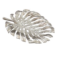 Dekofigur >WL7.552< in Silber, Aluminium - 36x29x4cm (LxBxH)