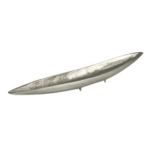 Dekofigur >WL7.568< in Silber, Aluminium - 60x10x7cm (LxBxH)