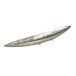 Dekofigur >WL7.568< in Silber, Aluminium - 60x10x7cm (LxBxH)