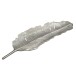 Dekofigur >WL7.572< in Silber, Aluminium - 80x26x5cm (LxBxH)